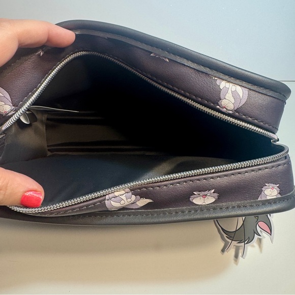 NWT. Lucifer cosmetic bag. Primark Disney Disney’s Cinderella makeup travel bag. - Picture 10 of 12